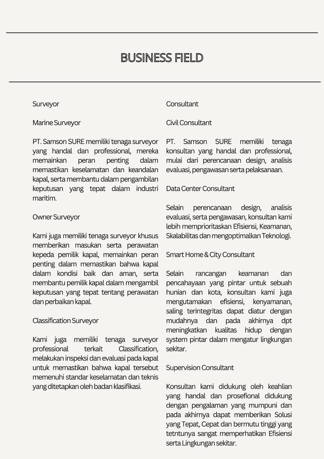 Job Description - QA Manager & Operation Manager